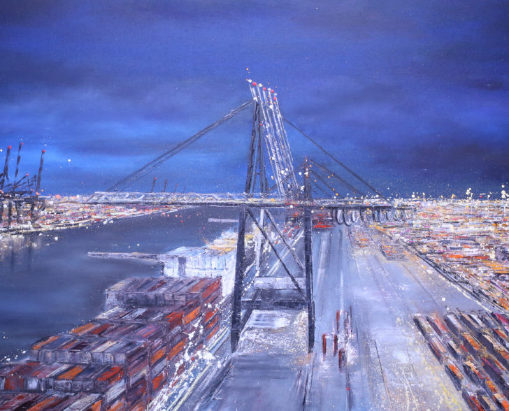 CONTAINERBRÜCKE EUROKAI 200 cm x 100 cm