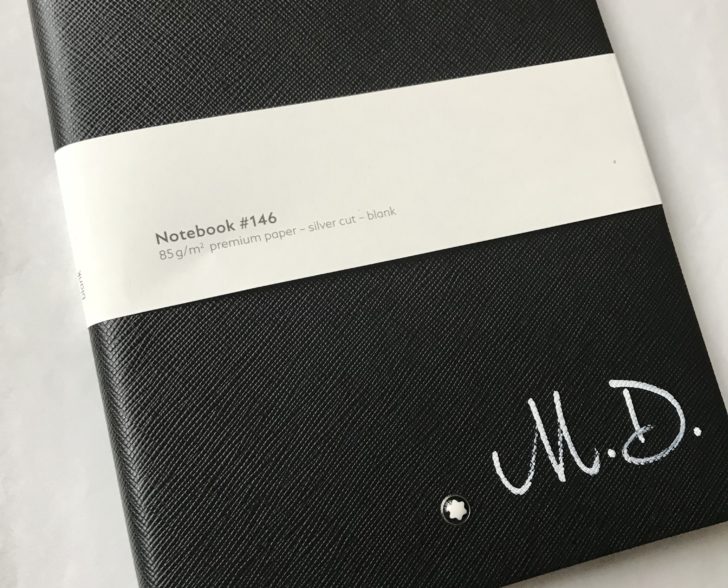 Initialen Notebook Montblanc