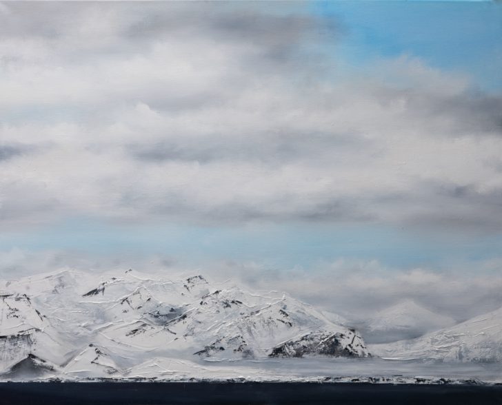 12 65°10´S - 80 cm x 100 cm, Öl auf Leinwand Kopie