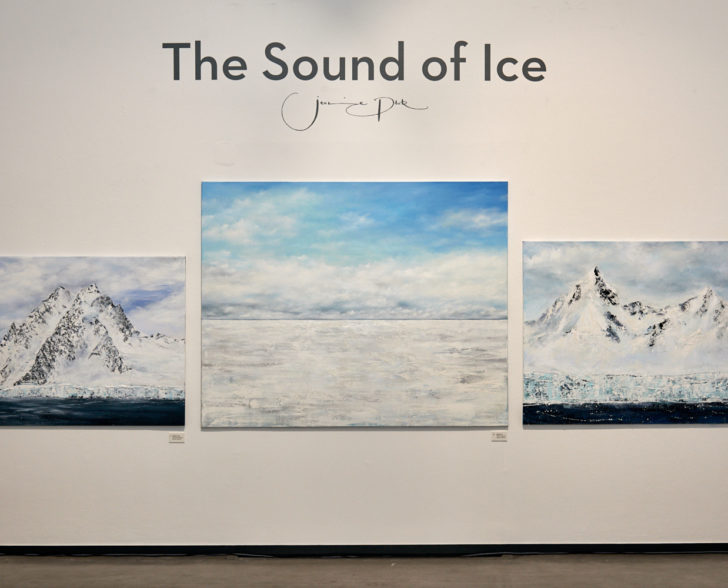 The Sound of Ice Bilderhängung Barlach Halle K
